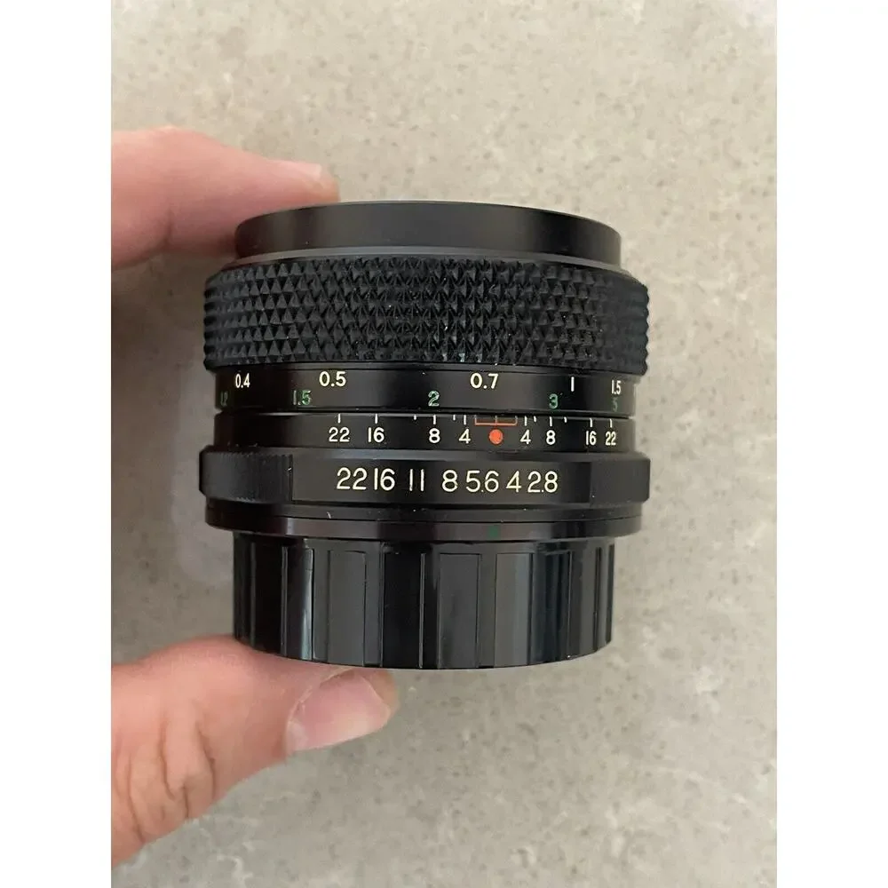 ZESNAR 1:2.8 28mm Camera Lens Pentax-A Mount